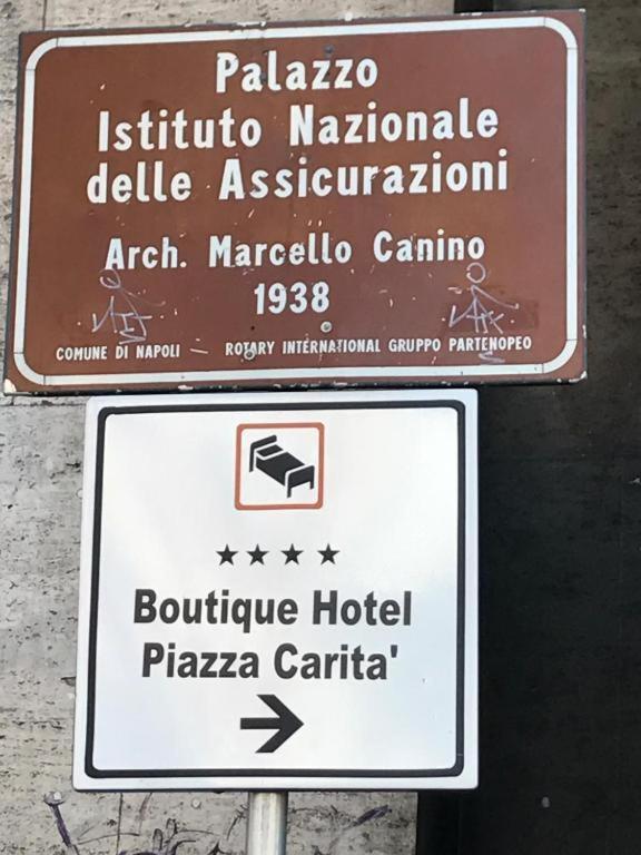 Boutique Hotel Piazza Carita Neapel Exteriör bild